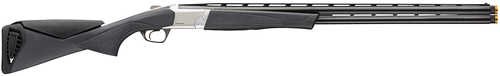 Browning Cynergy CX 12 Gauge 3" 2rd 32" Blued Crossover Designed Barrels, Silver Nitride Finished Receiver, Charcoal Gray Synthetic Stock With Adjustable Comb, Textured Gripping Surface