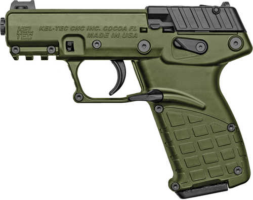 Kel-Tec P17 Pistol 22 Long Rifle 3.8" Barrel 16Rd Green Finish