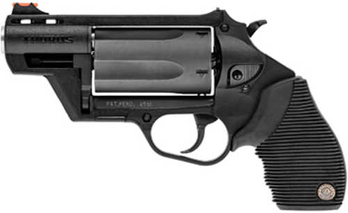 Taurus Judge Public Defender Double Action Revolver .410 Gauge/.45 LC 2.5" Barrel 2.5" Chamber 5 Round Capacity Rubber Grips Black Finish