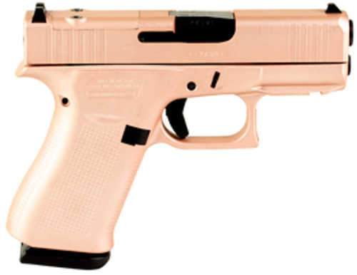 Glock 43X MOS Pistol 9mm Luger 3.41" Barrel 10Rd Rose Gold Finish