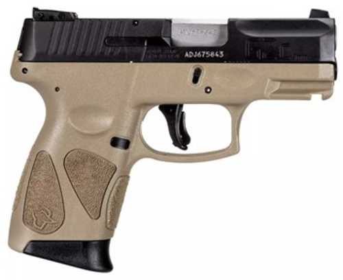 Taurus G2C Pistol 9mm Luger 3.25" Barrel 12Rd Black And FDE Finish