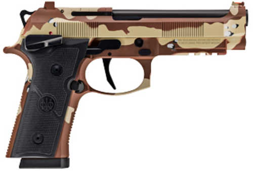 Beretta 92XI Combat Pistol 9mm Luger 4.7" Barrel 10Rd Camouflage Finish