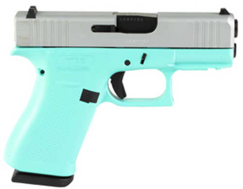 Glock 43X Pistol 9mm Luger 3.41" Barrel 10Rd Robin's Egg Blue Finish