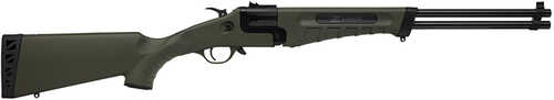 Savage Arms 42 Takedown Rifle 22 LR 20" 410 Gauge Matte Black /Olive Dark Green Synthetic Stock