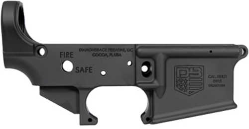 Diamondback Firearms DB15 AR-15 Lower Receiver Stripped Anodized Finish Black Color Forged Aluminum Multi-Caliber DB2210R001