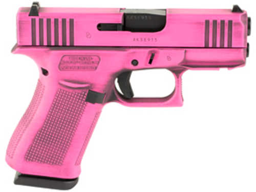 Glock 43X Pistol 9mm Luger 3.41" Barrel 10Rd Pink Finish