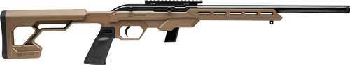 Savage Arms 64 Precision Rifle 22 LR 20Rd Magazine 16.5" Threaded Barrel FDE With Picatinny Rail