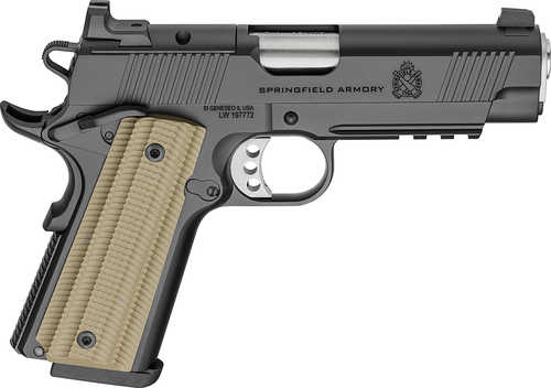 Springfield 1911 Operator Pistol 45 ACP 4" Barrel 8Rd Black Finish