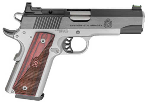 Springfield Ronin AOS Pistol 45 ACP 4.25" Barrel 8Rd Blued & Silver Finish