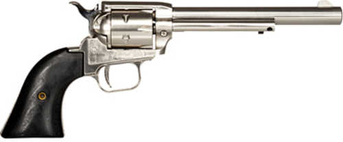 Heritage Rough Rider Revolver 22 Long Rifle 6.5" Barrel 6Rd Silver Finish