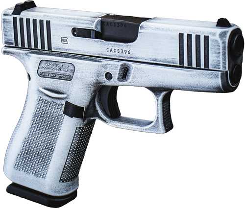 Glock 43X Pistol 9mm Luger 3.41" Barrel 10Rd White Finish