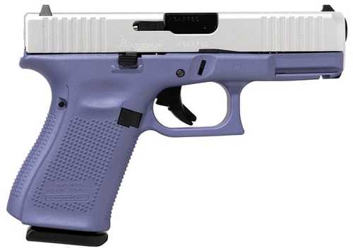 Glock 43X Pistol 9mm Luger 3.41" Barrel 10Rd Silver & Purple Finish