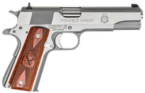 Springfield Mil-Spec Pistol 45 ACP 5" Barrel 7Rd Silver Finish