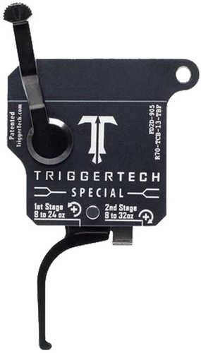 TriggerTech Special Remington 700 Black Two-Stage Flat Right