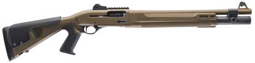 Beretta 1301 Tactical Mod 2 Shotgun 12 Gauge 18.5" Barrel 7Rd FDE & Black Finish