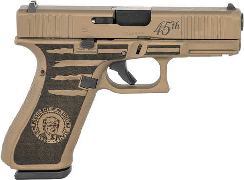 Glock G45 Gen5 Trump 45th President Pistol 9mm Luger 4.02" Barrel 17Rd FDE Finish