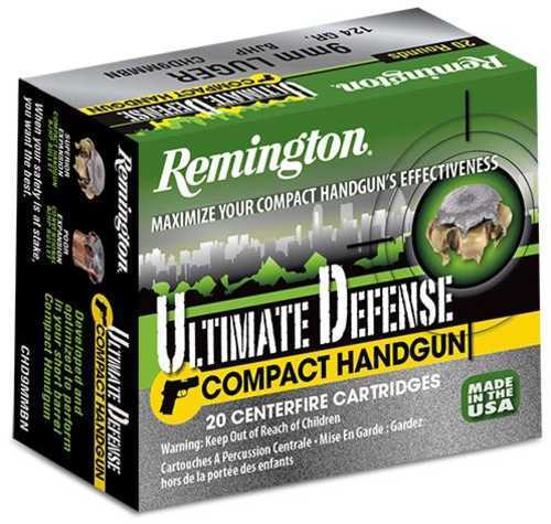 380 ACP 20 Rounds Ammunition Remington 102 Grain Hollow Point