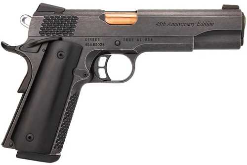 Kimber 45th Anniversary 1911 Pistol 45 ACP 5" Barrel 8Rd Blued Finish