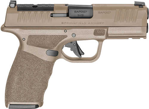 Springfield Hellcat Pro OSP Pistol 9mm Luger 3.7" Barrel 15Rd Flat Dark Earth Finish