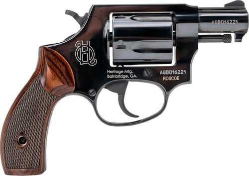 Heritage Roscoe Revolver 38 Special 2" Barrel 5Rd Black Finish