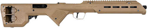 Desert Tech TREK-22 Rifle 22 LR 18" Free Floating Steel Barrel Polymer Stock FDE