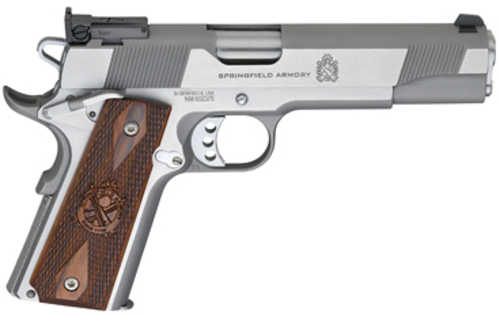 Springfield Target Pistol 45 ACP 5" Barrel 7Rd Silver Finish