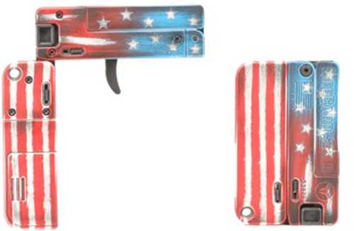 Trailblazer LifeCard Specialty Handgun 22 Long Rifle 2.5" Barrel 1Rd USA Flag Finish