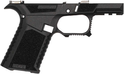 Sct Sub Compact Compatible w/ Glock 43X/48 Black Stainless Steel Frame/ Aggressive Texture Grip Includes Locking Block