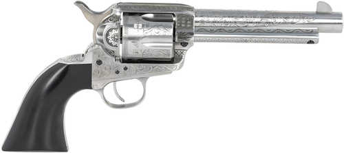 Taylor's 1873 Cattleman Revolver 45 Colt 5.5" Barrel 6Rd Silver Finish