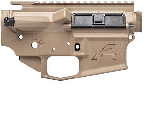 AERO PRECISION M4E1 Threaded Assembled Receiver Set for AR-15 FDE Cerakote