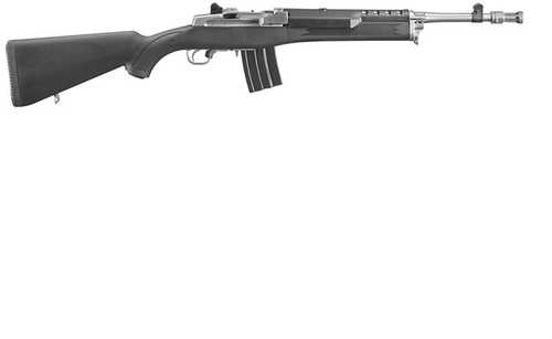 Ruger Mini-14 Tactical Rifle 5.56 NATO 16.12" Barrel (2)20RD Stainless/Black