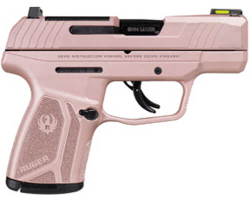 Ruger Max-9 Pistol 9mm Luger 3.2" Barrel 10Rd Rose Gold Finish