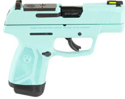 Ruger Max-9 Pistol 9mm Luger 3.2" Barrel 10Rd Robin's Egg Blue Finish