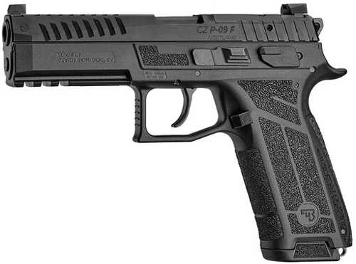 CZ-USA P-09 F Nocturne Pistol 9mm Luger 4.53" Barrel 19Rd Black Finish