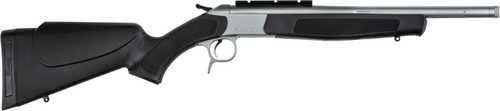 CVA Scout Single Shot Compact Rifle .350 Legend 20" Barrel 1 Round Capacity Black Synthetic Stock Stainless Steel Finish