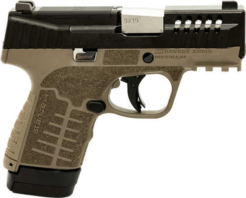 Savage Arms Stance XR Pistol 9mm Luger 3.2" Barrel 13Rd Black & Flat Dark Earth Finish