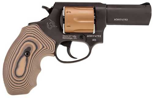 Taurus Model 856 TORO Revolver 38 Special 3" Barrel 6Rd Black & Brown Finish