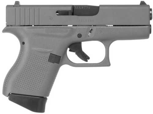 Glock G43 Pistol 9mm Luger 3.39" Barrel 6Rd Gray Polymer Finish