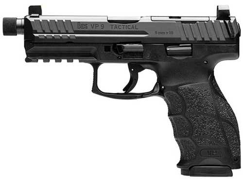 Heckler & Koch VP9 Tactical OR Pistol 9mm Luger 4.7" Barrel 17Rd Black Finish