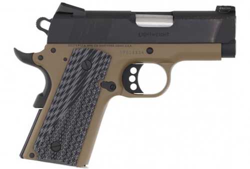 Colt Defender Pistol 45 ACP 3" Barrel 7Rd Black Slide Flat Dark Earth Finish