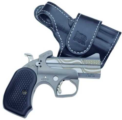 Bond Arms Rowdy Pistol 410 Gauge/45 Colt 3.5" Barrel 2Rd Stainless Steel Finish