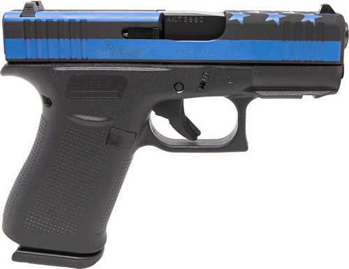 Glock 43X Pistol 9mm Luger 3.41" Barrel 10Rd Blue & Black Finish