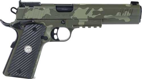 EAA Girsan MC1911S Hunter Pistol 10mm 6" Barrel 9Rd Green Camo Finish