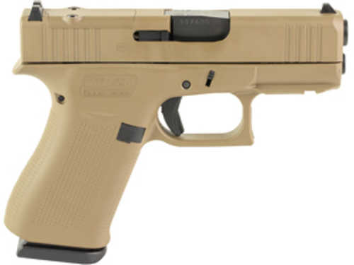 Glock 43X M.O.S. Pistol 9mm Luger 3.41" Barrel 10Rd Flat Dark Earth Finish