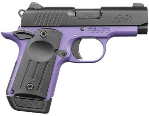 TriStar Protoge X Pistol 9mm Luger 3.22" Barrel 7Rd Black Slide Purple Finish