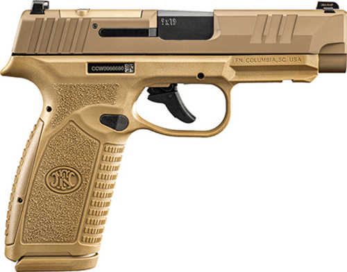 FN Reflex XL MRD Pistol 9mm Luger 3.8" Barrel 10Rd Flat Dark Earth Finish