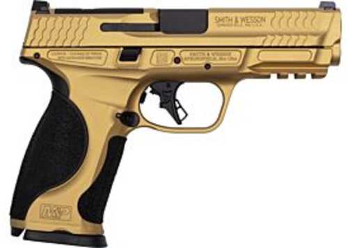 Smith & Wesson M&P9 M2.0 Pistol 9mm Luger 4.25" Barrel 17Rd Gold Finish