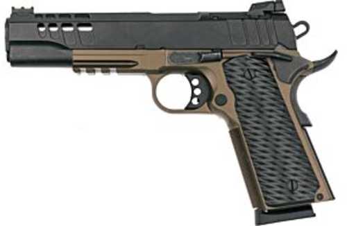 GLFA 1911 Pistol 45 ACP 5" Barrel 8Rd Black Slide Bronze Finish