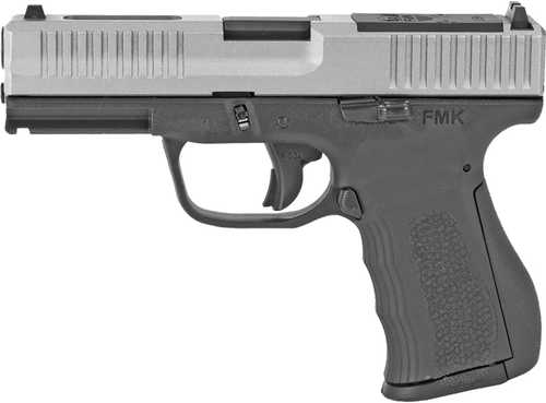 FMK Elite Pistol Package 9mm 4 in. Black with Titanium Slide 14 rd.