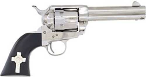 Cimarron Holy Smoker Revolver 357 Magnum 4.75" Barrel 6Rd Stainless Steel Finish